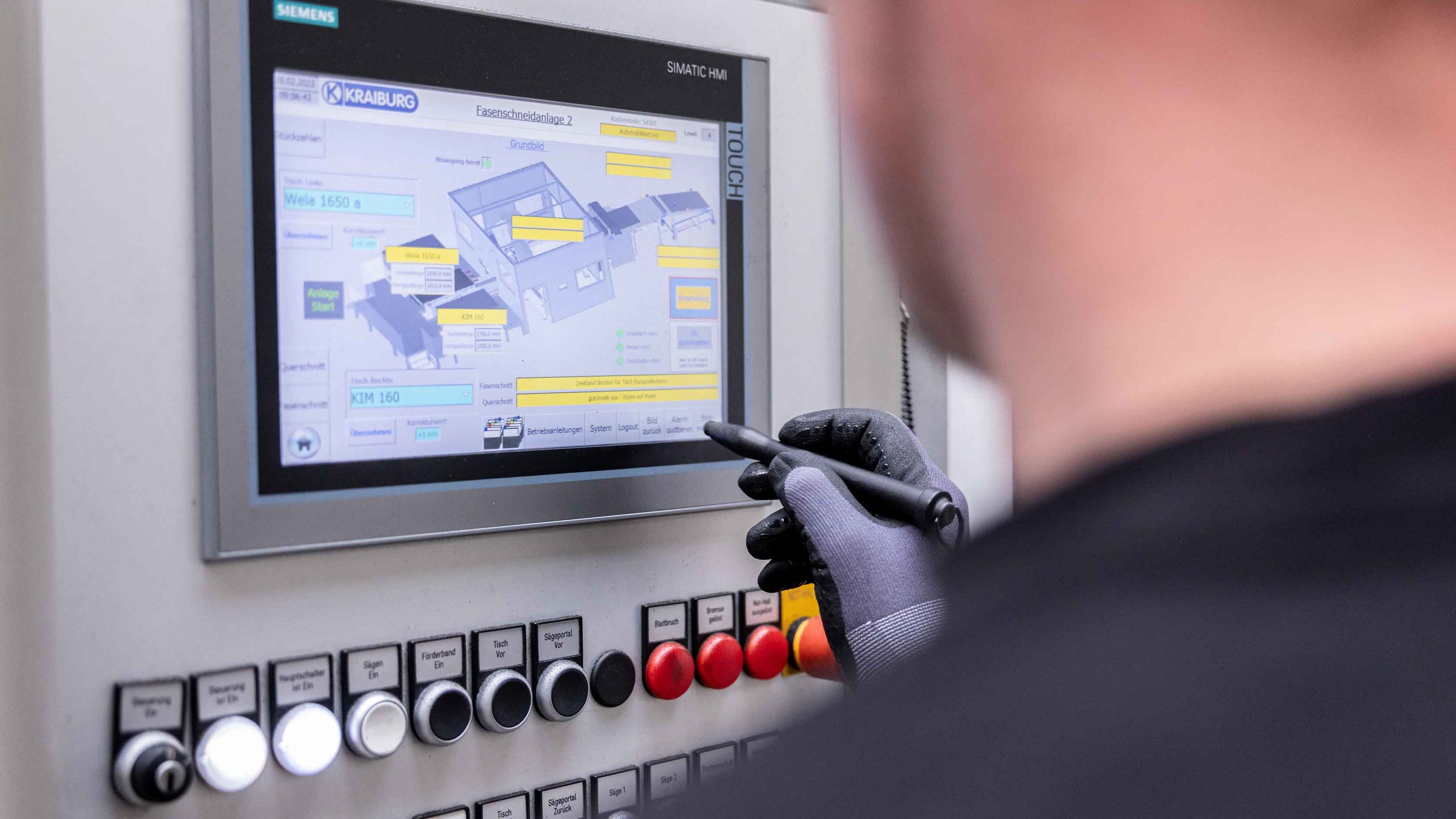 Arbeiten in der Produktion