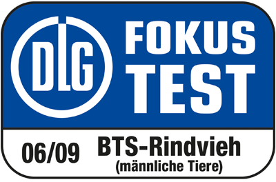 DLG-Siegel für Fokus-Test BTS-Rindvieh (männliche Tiere)